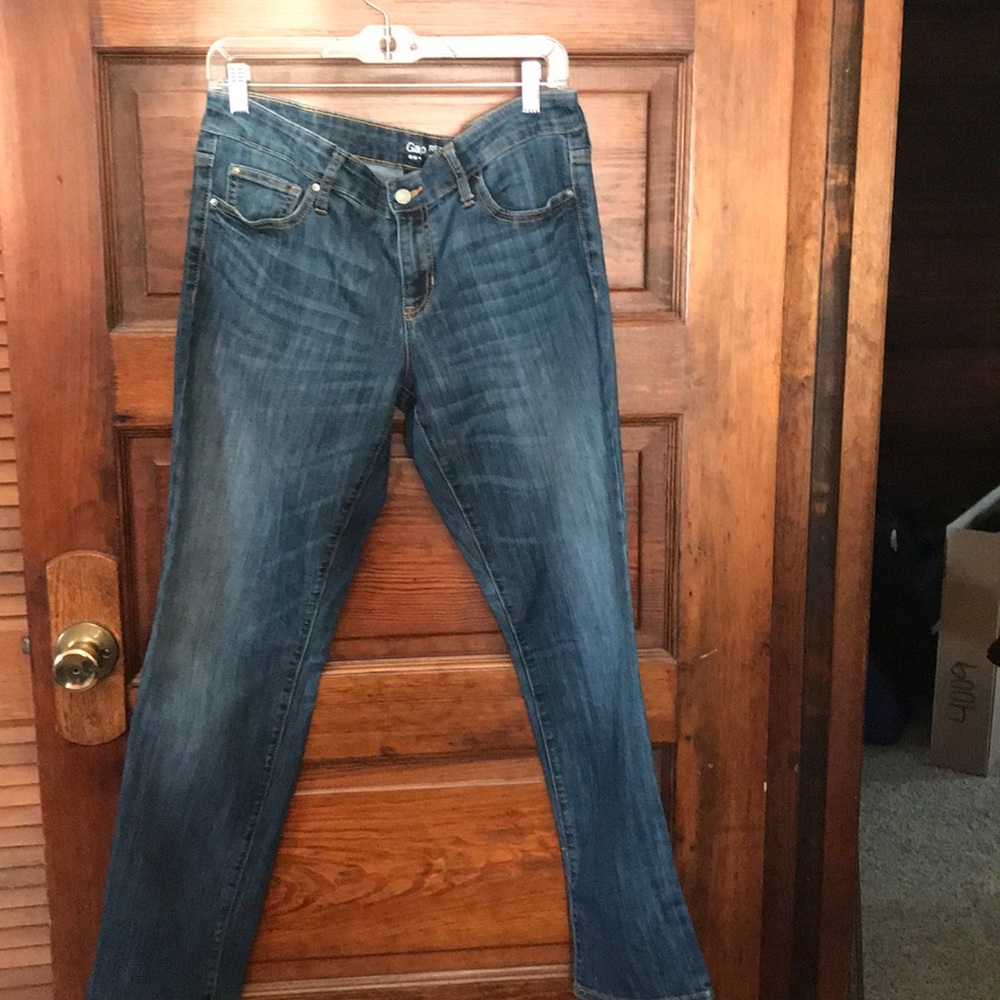 GAP lighter straight leg jeans. 29” inseam